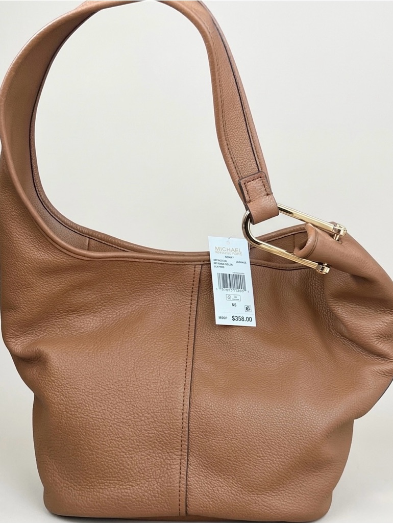 Michael Kors Tan Leather “Sonny” Bag Nwt